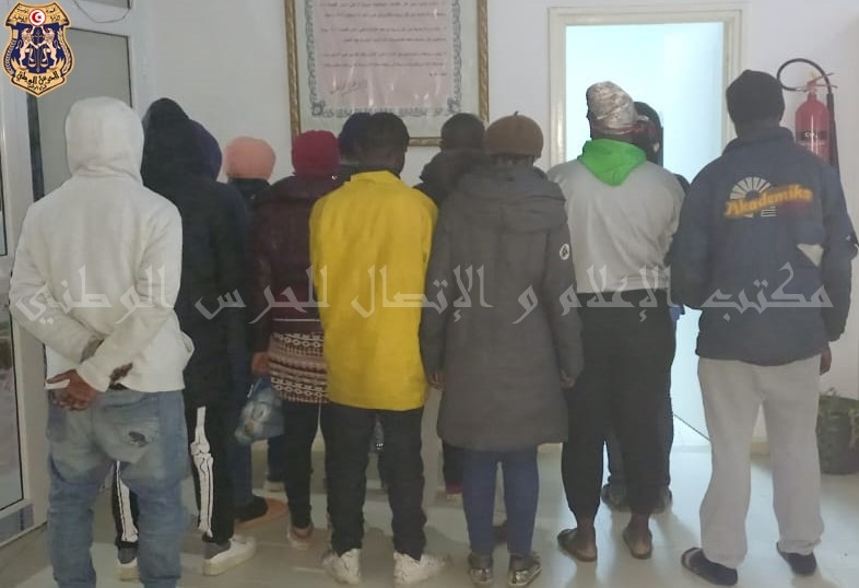 القبض على 33 مهاجرا من جنوب الصّحراء بعد اجتيازهم للحدود البرّية خلسة