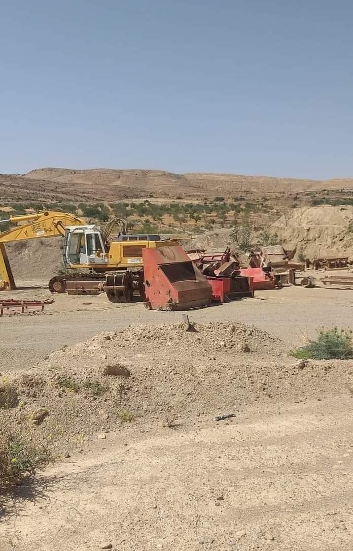 القيروان: اخلاء مقطع حجارة بالشبيكة (صور)