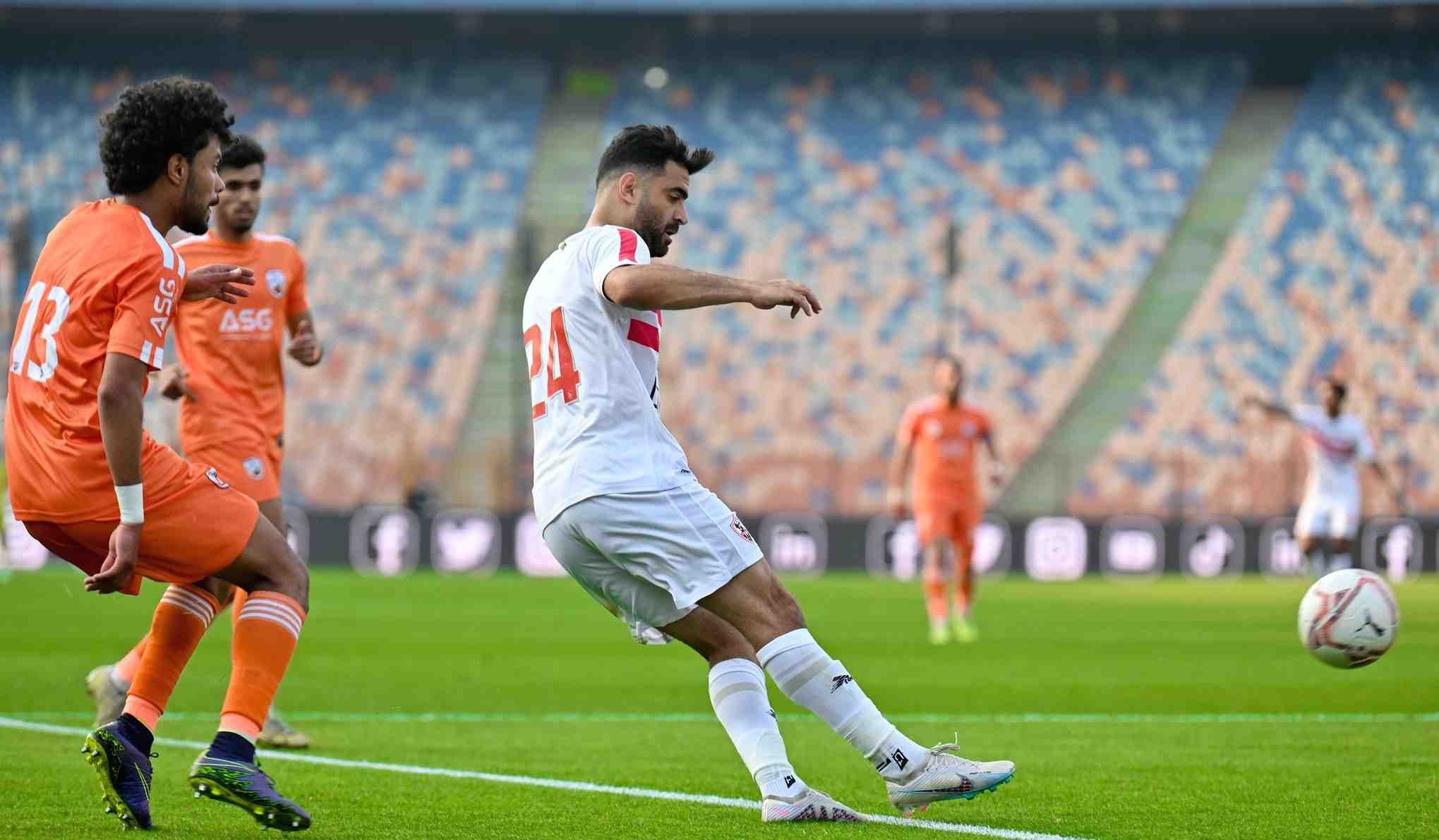 لاعب الزمالك حمزة المثلوثي يعتذر لهذا السبب