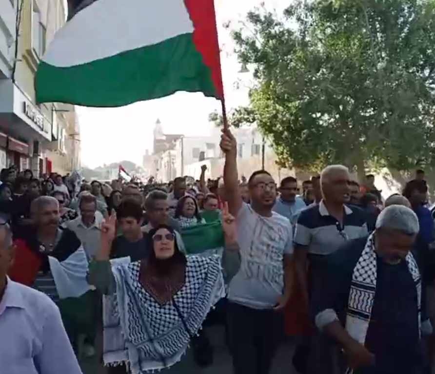 اتحاد الشغل يدعو الى التظاهر والخروج الى الشوارع والساحات دعما لفلسطين