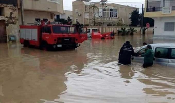 منوبة: لجنة مجابهة الكوارث في انعقاد متواصل و تدخلات للحماية المدنية