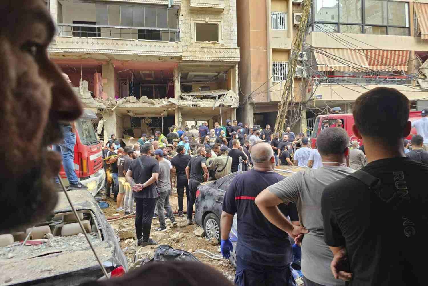 هجوم ضاحية بيروت الجنوبية: شهيدان و 76 جريحا