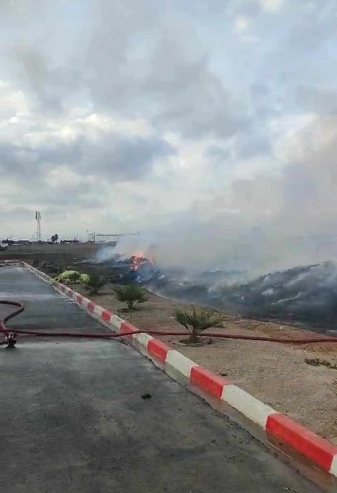 نابل: اخماد حريق اندلع بجبل المنڨع بتاكلسة‎