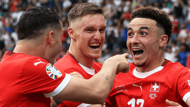 Euro 2024: La Suisse élimine l'Italie...