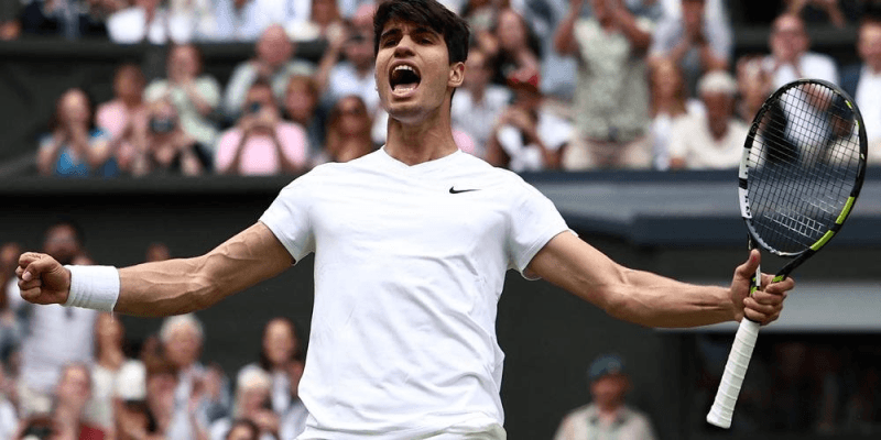 Wimbledon : Alcaraz bat Medvedev et se qualifie pour la finale