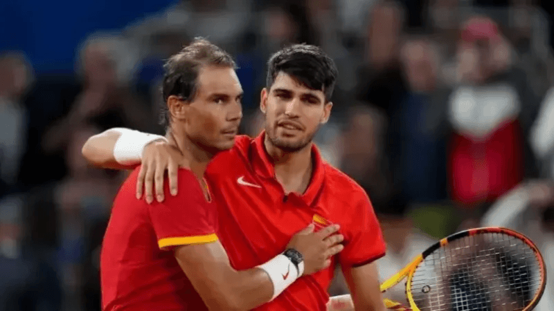 Tennis - JO: Nadal et Alcaraz éliminés en double...