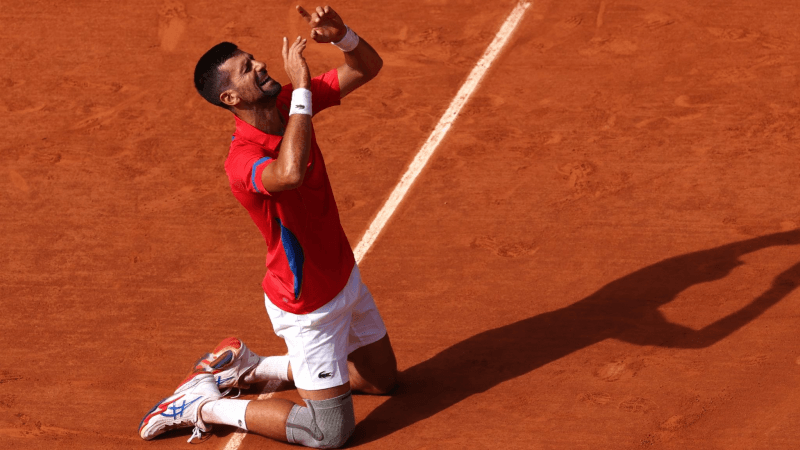 JO-Tennis: Novak Djokovic remporte le dernier titre qui lui manquait