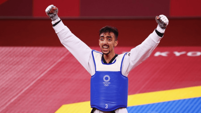 JO- Taekwondo: Khalil Jendoubi se qualifie pour les demi-finales