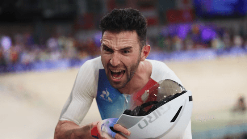 Le Français Benjamin Thomas champion olympique de l'Omnium masculin