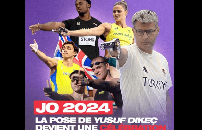 La "posture Yusuf Dikeç" : Nouvelle tendance des sportifs aux JO