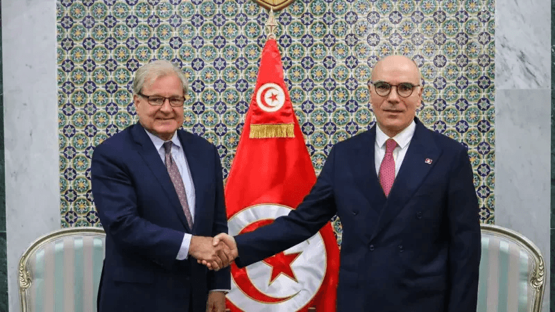 Nabil Ammar s'entretient avec l'ambassadeur des États-Unis en Tunisie