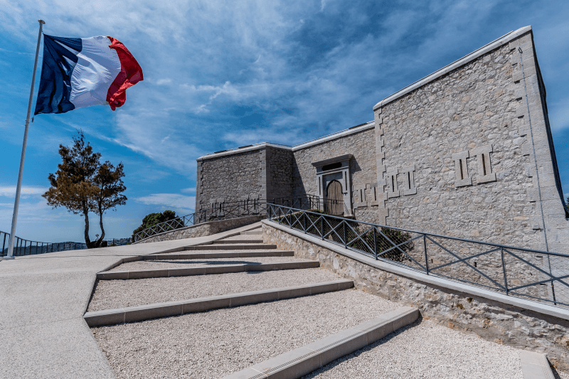 Ammar à la commémoration du débarquement allié en Provence