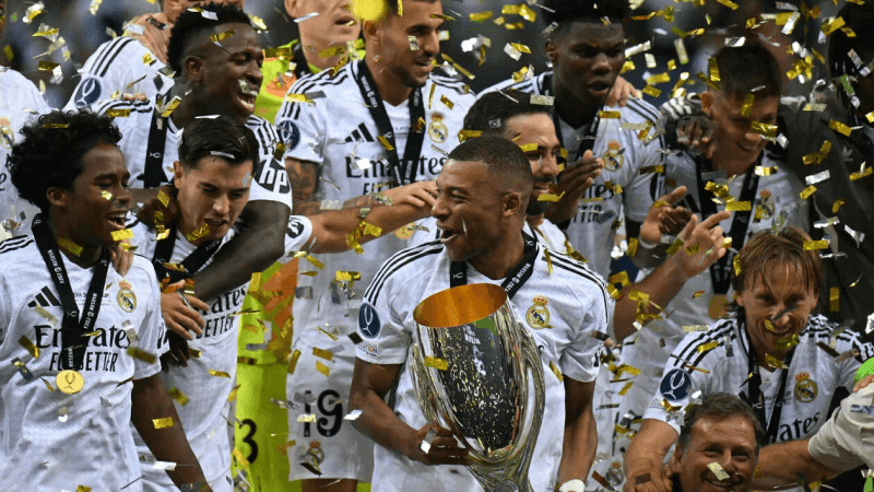 Le Real Madrid remporte la Surpercoupe d'Europe