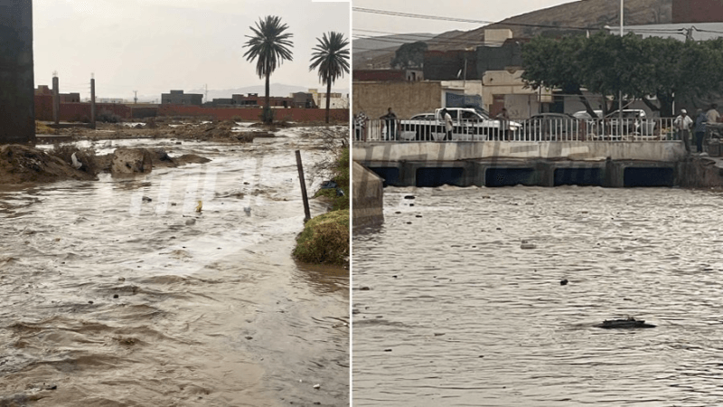 سيدي بوزيد: أمطار غزيرة في بئر الحفي