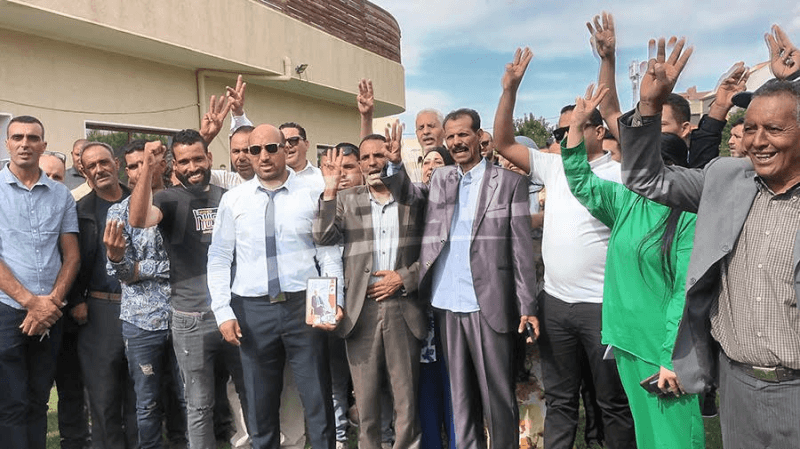 Lancement de la campagne électorale de Kaïs Saïed à Kasserine