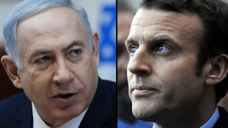 Un échange musclé entre Macron et Netanyahou