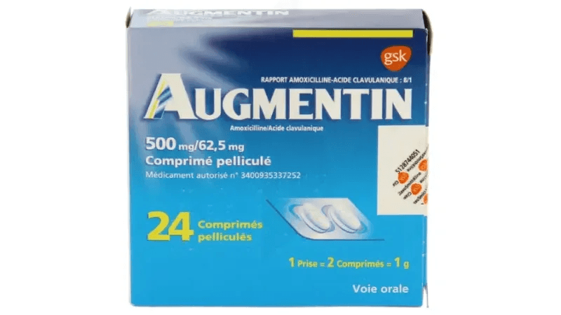 Retrait préventif d'un ''type'' de l'Augmentin