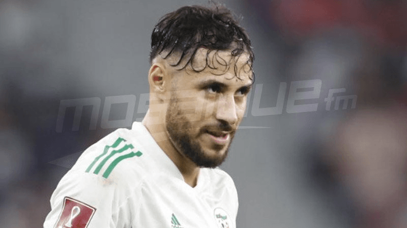 البلايلي خارج قائمة المنتخب الجزائري.. والمدرب يُوضّح الأسباب