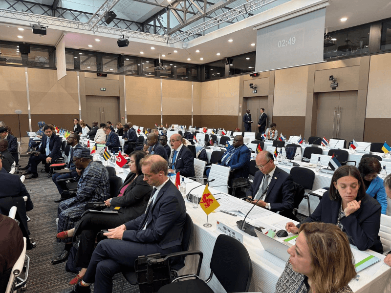 Nafti à la Conférence ministérielle de la Francophonie à Paris