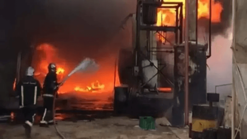 Gafsa: Un incendie dans un réservoir de carburant maîtrisé