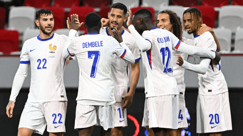 Ligue des nations: La France s'impose face à la Belgique