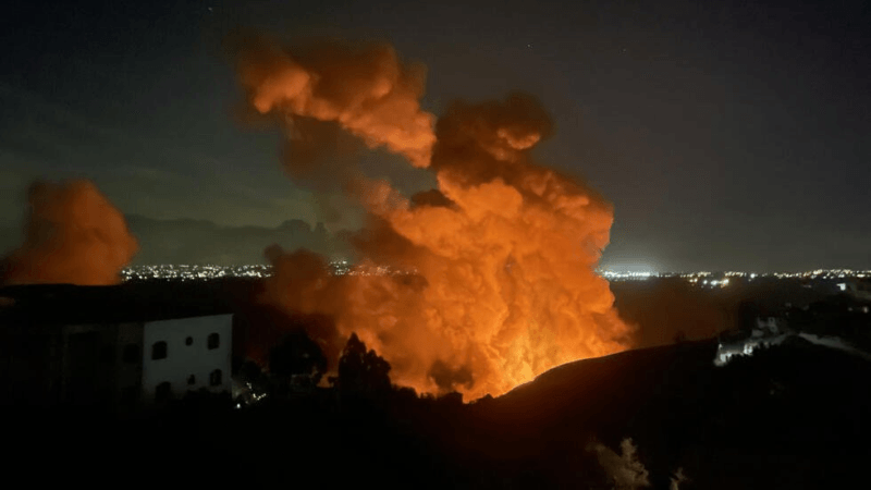 Les USA opposés au ''bombardement massif'' sur Beyrouth