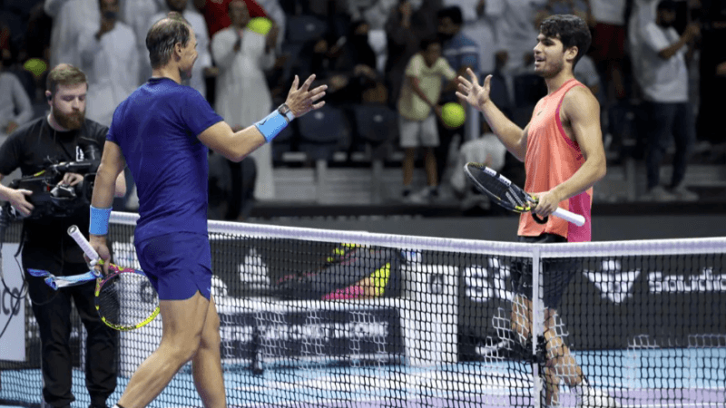 Tournoi exhibition à Ryad: Nadal battu par Alcaraz