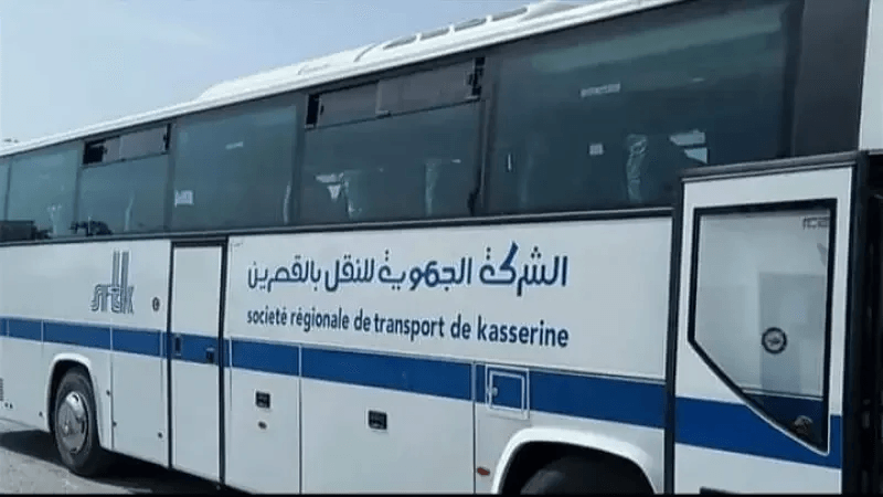 Kasserine: la flotte de la Société de transport renforcée par 9 bus