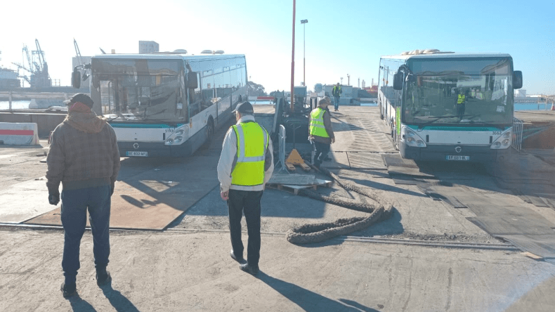 La TRANSTU reçoit un dernier lot de 56 bus d'occasion