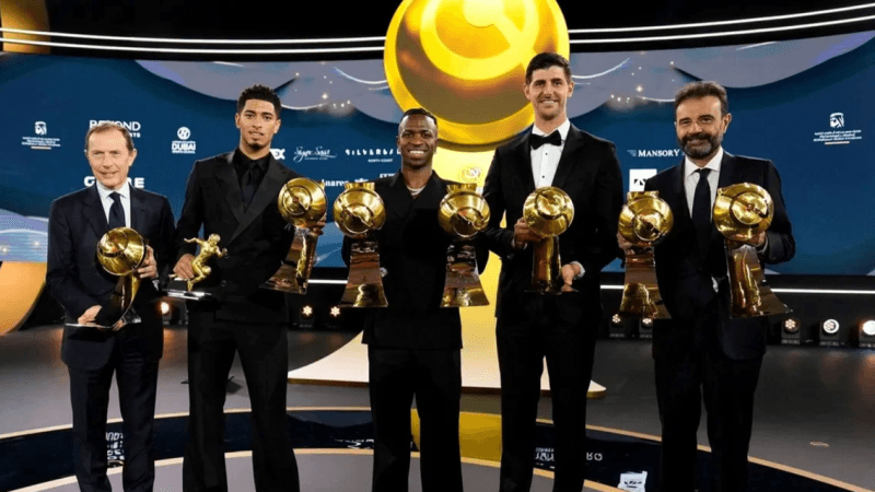 Globe Soccer Awards : Vinicius Junior, meilleur joueur du monde