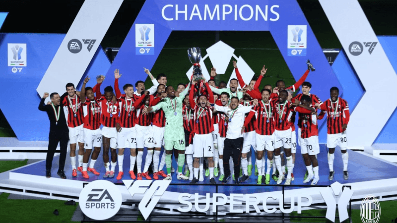 Supercoupe d'Italie: La remontada de l'AC Milan...