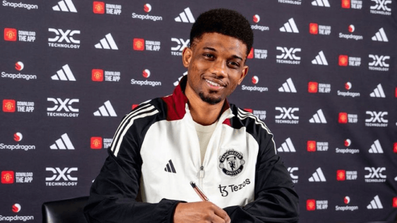 Manchester United: Amad Diallo prolonge jusqu'en 2030