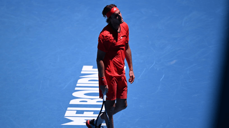 Open d'Australie: Tsitsipas éliminé d'entrée...