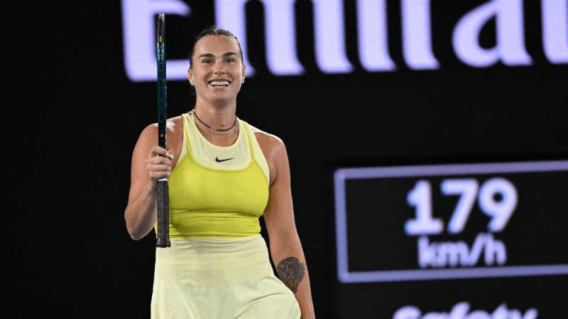 WTA - Open d'Australie: Sabalenka première finaliste...