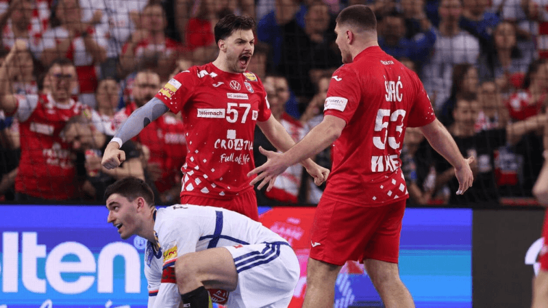 Mondial Handball: La Croatie bat la France et va en finale