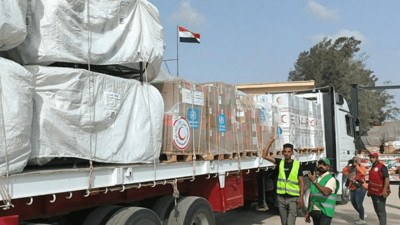 Gaza: Plus de 10 mille camions d'aide humanitaire...