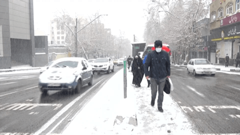 Vague de froid en Iran: Administrations et écoles fermées