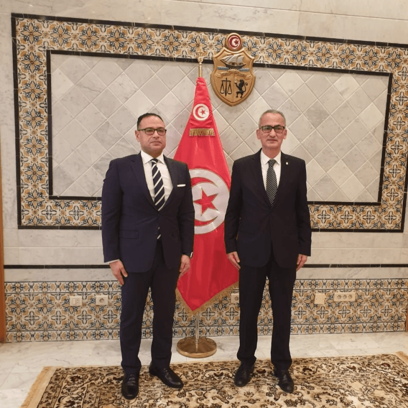 Mohamed ben Ayed reçoit l'ambassadeur égyptien