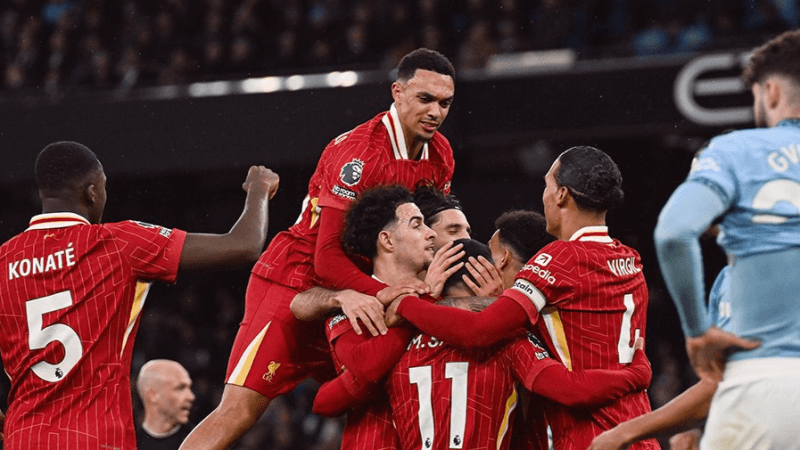 Premier League: Liverpool trop fort pour Manchester City