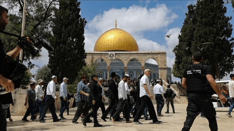اقتحامات المسجد الأقصى المبارك تتواصل..