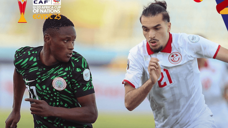 كأس إفريقيا أقل من 20 عاما: المنتخب التونسي ينهزم أمام نظيره النيجيري