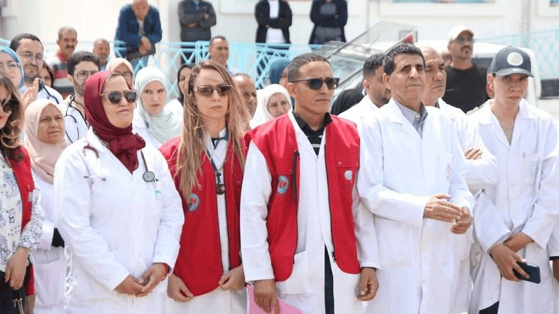 مطماطة: قافلة صحية تفحص أكثر من 200 شخص في عدة اختصاصات