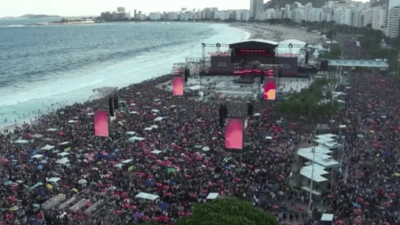 Brésil: Attentat déjoué lors du concert de Lady Gaga