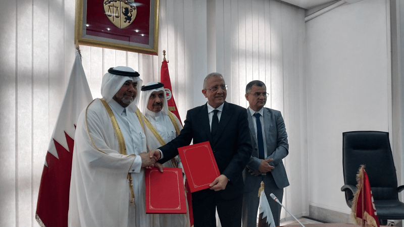 دعم قطري للقطاع الصحي في تونس