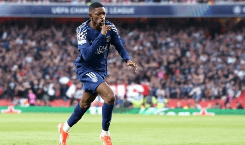 PSG: Dembélé prêt face à Arsenal ?