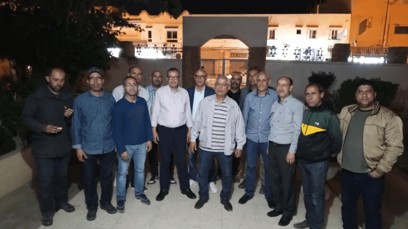 قابس: الفرع الجامعي للتعليم الأساسي في اعتصام بمقر مندوبية التربية