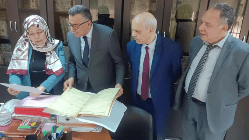 وزير أملاك الدولة: أهمية تطوير خدمات ديوان الملكية العقارية ورقمنتها