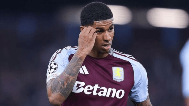 Aston Villa: Saison terminée pour Marcus Rashford