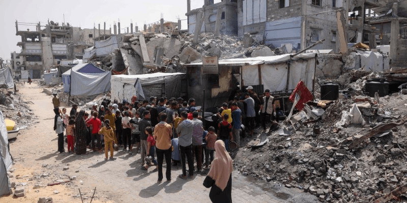 Gaza : 33 morts..plus de la moitié des enfants