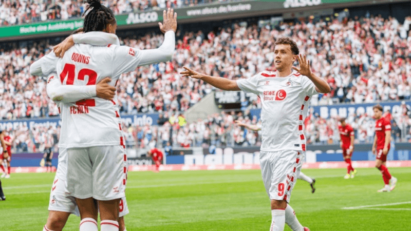 Le FC Cologne de retour en Bundesliga